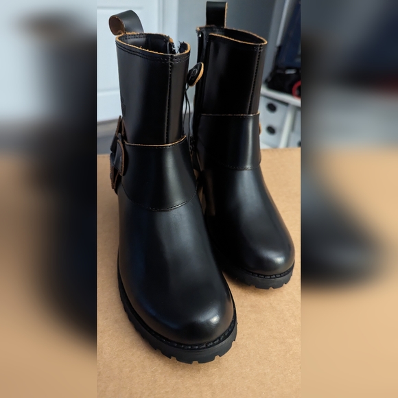 Harley Davidson Lalanne Harness Motorcycle Boots NWT - Picture 3 of 8